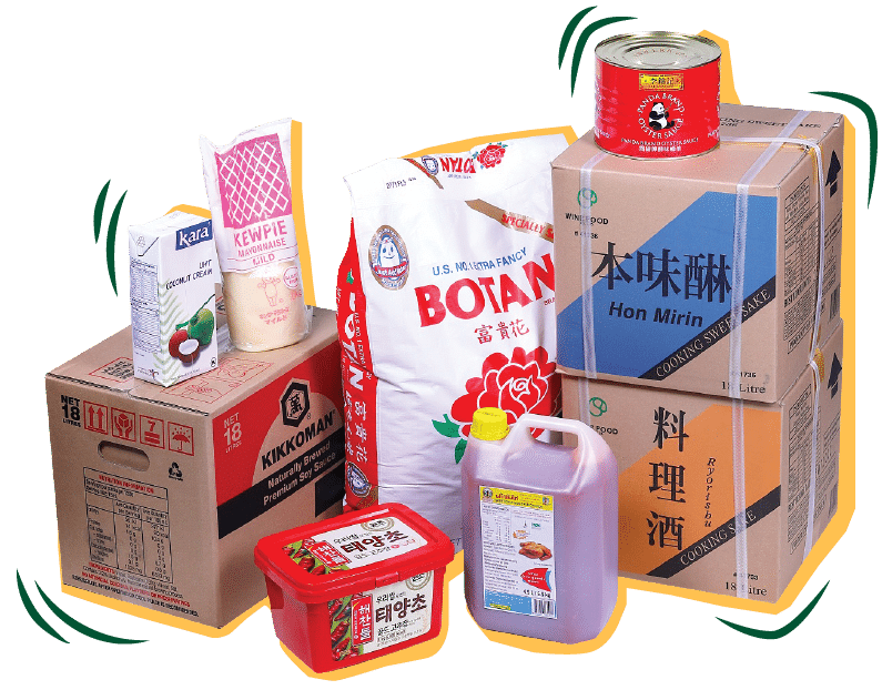 Japanese Food Sauces and Ingredients Wholesale